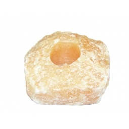 Healing Light Online Psychic Readings and Merchandise Tea Light Holder in Orange Calcite