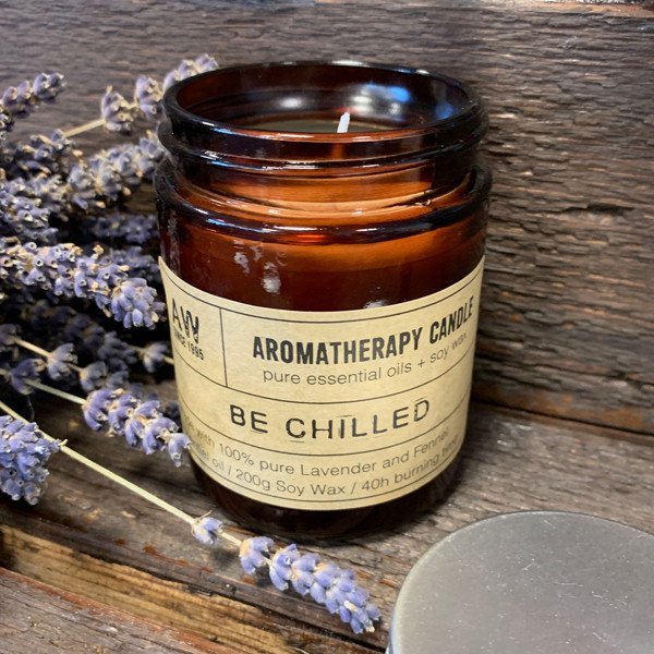 Candle Aromatherapy Be Chilled Healing Light