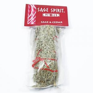 Healing Light Online Psychic Readings and Merchandise Sage and Cedar Smudge Stick by Sage Spirit
