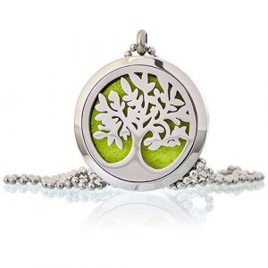 Healing Light Online Psychic Readings and Merchandise Aromatherapy Diffuser Necklace Tree of Life by oils4life