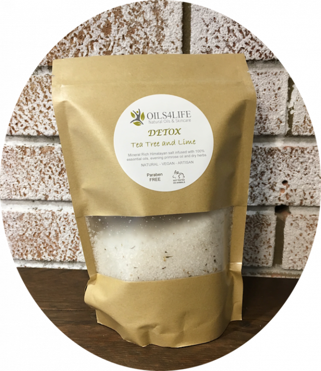 Healing Light Online Psychic Readings and Merchandise Detox- Organic Himalayan Bath Salts Oils4Life