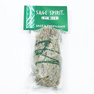 Healing Light Online Psychic Readings and Merchandise Sage and Sweet Grass Smudge Stick by Sage Spirit