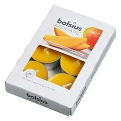 Healing Light Online Psychic Readings and Merchandise set of 6 exotic mango tea lights by Bolsius