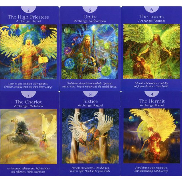 Tarot Deck Angel Tarot Cards By Radleigh Valentine Healing Light
