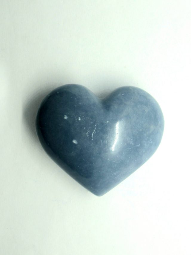 Healing Light Online Psychic Readings and Merchandise Dalmation Angelite Heart
