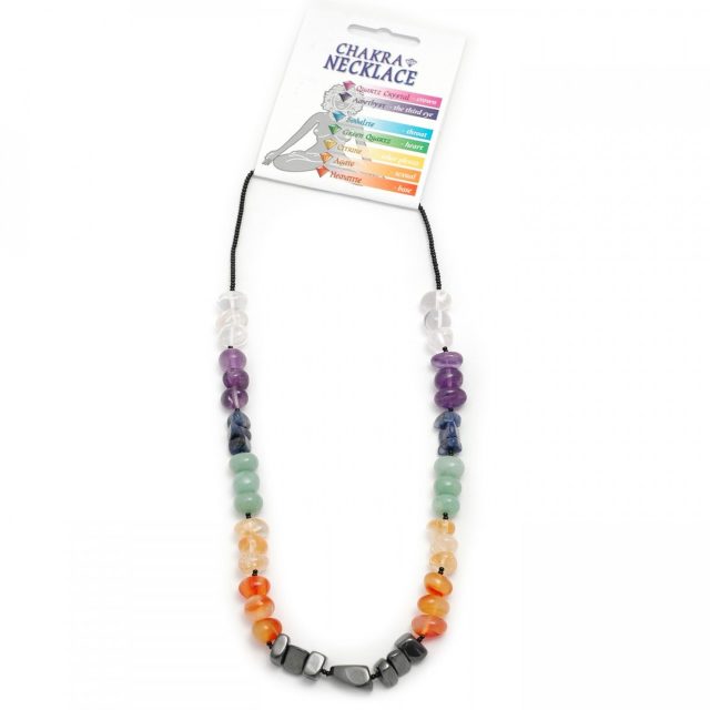 Healing Light Online Psychic Readings and Merchandise Chakra Chip Necklace