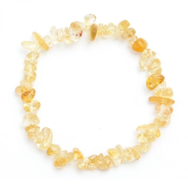 Healing Light Online Psychic Readings and Merchandise Citrine Fine Chip Bracelet