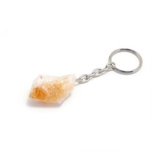 Healing Light Online Psychic Readings and Merchandise Orange Citrine Keyring