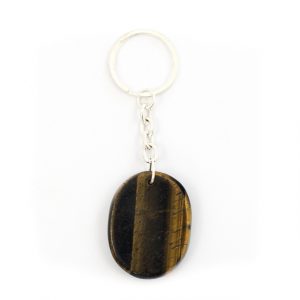 Healing Light Online Psychic Readings and Merchandise Golden Tigers Eye Crystal Keyring