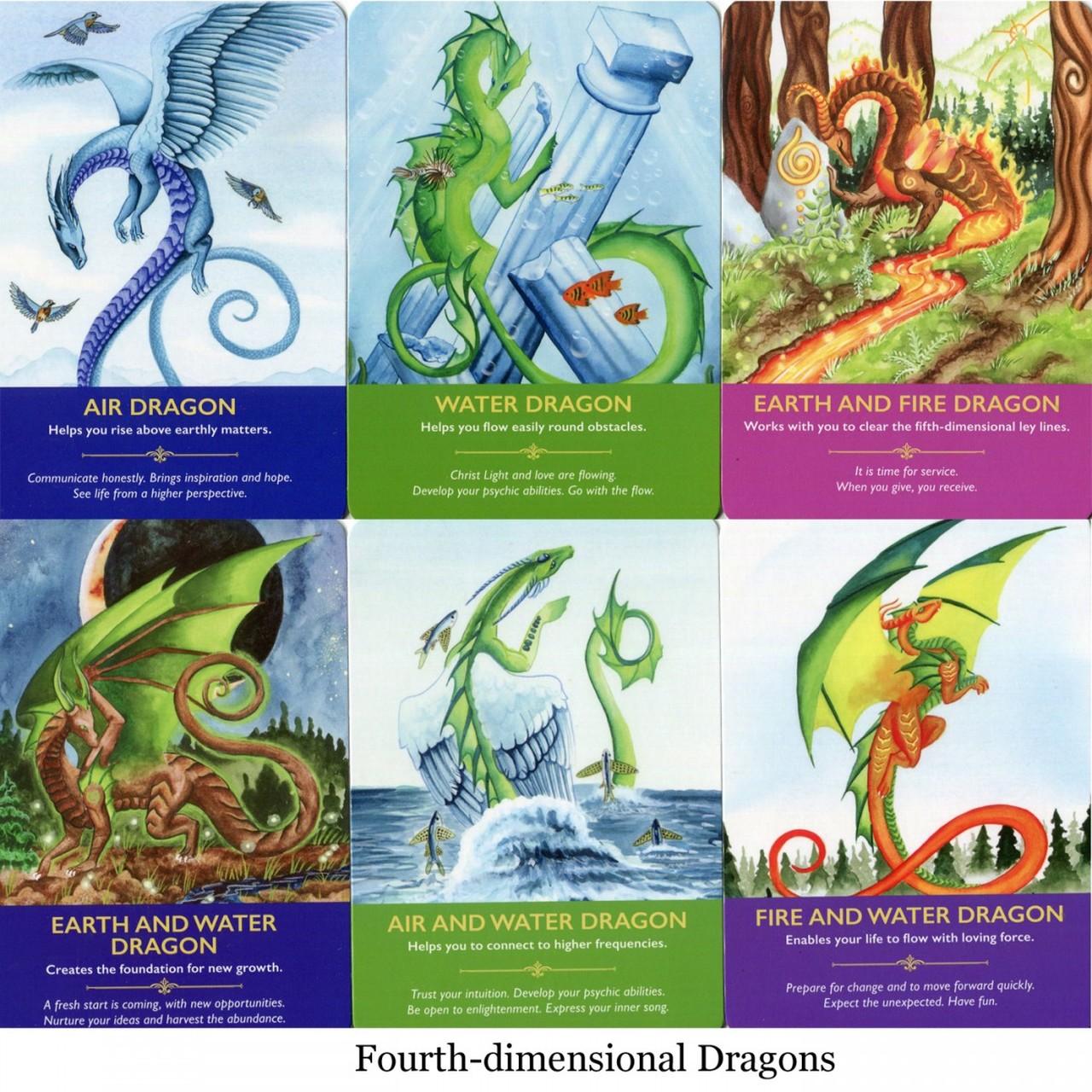 Oracle Cards Dragon by Diana Cooper - Healing Light