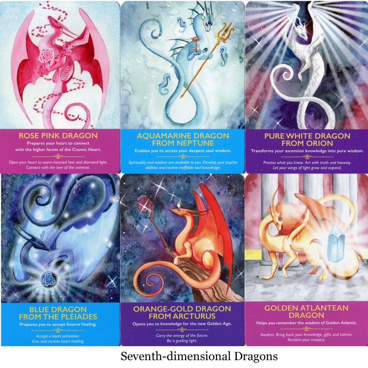 Oracle Cards Dragon by Diana Cooper - Healing Light
