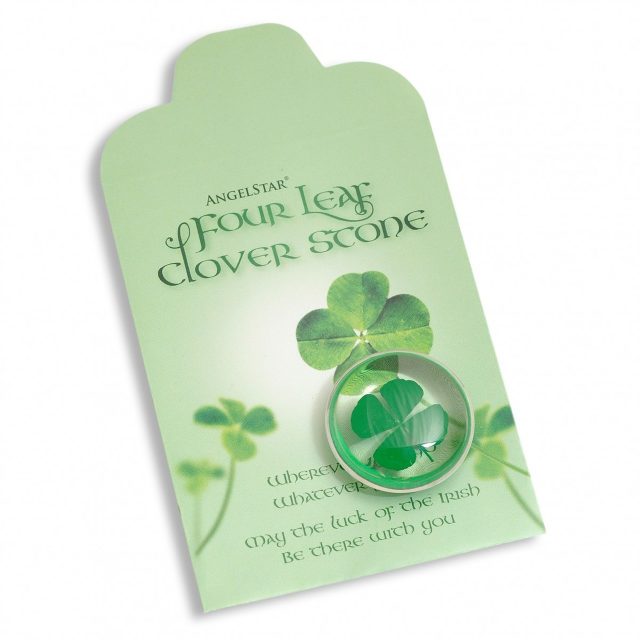 Healing Light Online Psychic Readings and Merchandise Four Leaf Clover Stone