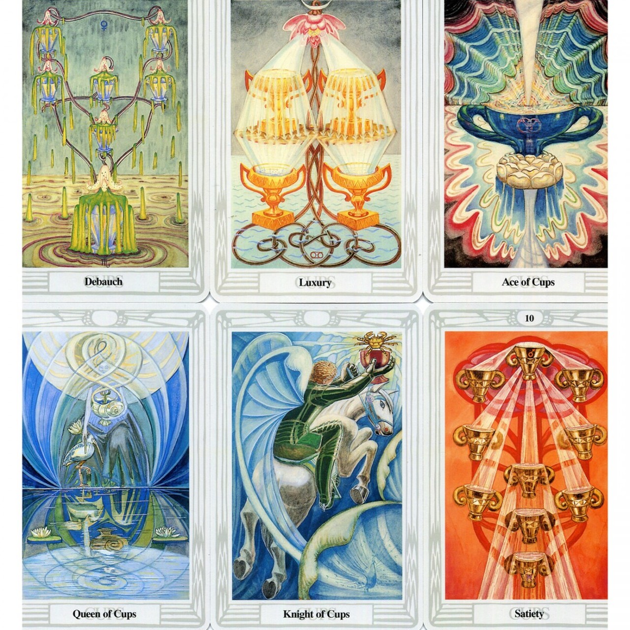 Aleister Crowley Thoth Tarot Deck