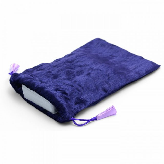 Healing Light Online Psychic Readings and Merchandise Plain purple tarot bag Bag