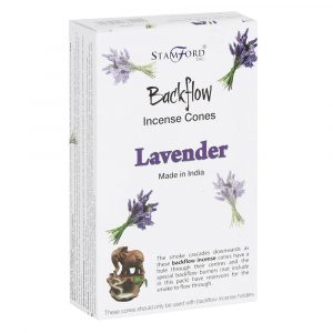 Healing Light Online Psychic Readings and Merchandise Lavender Incense cones by Backflow