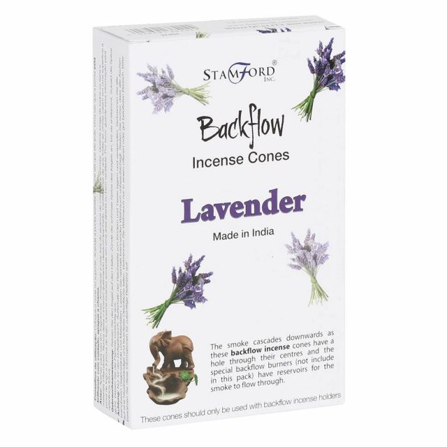 Healing Light Online Psychic Readings and Merchandise Lavender Incense cones by Backflow
