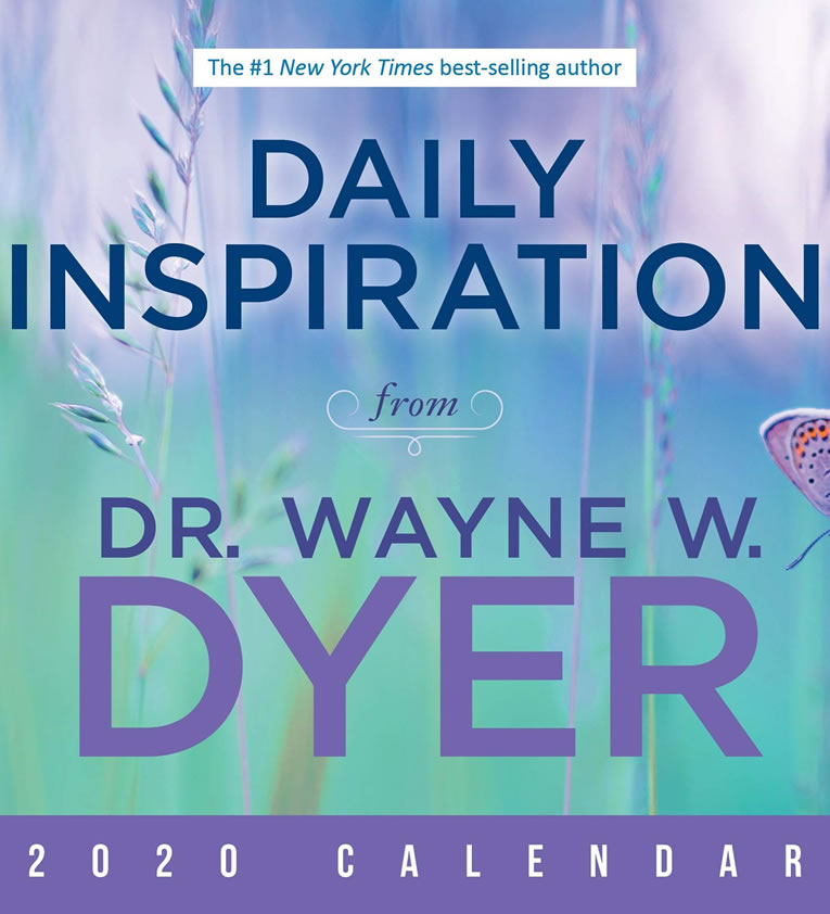 Calendar 2020 "Daily Inspiration" by Wayne Dyer Healing Light