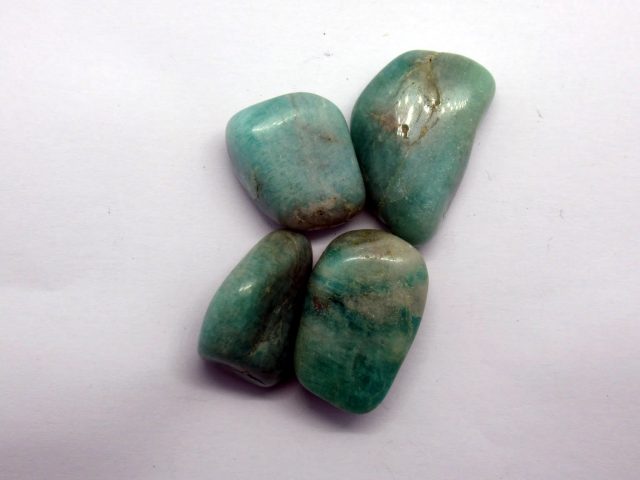 Healing Light Online Psychic Readings and Merchandise Amazonite Tumblestone