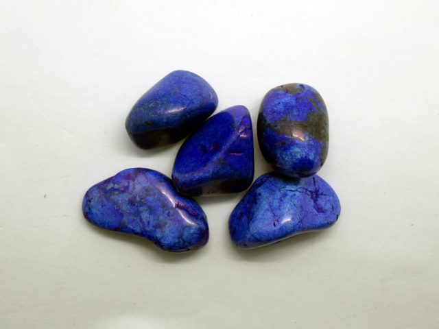 Healing Light Online Psychic Readings and Merchandise Blue Howlite Tumblestone