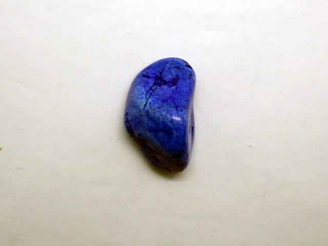 Healing Light Online Psychic Readings and Merchandise Blue Howlite Tumblestone