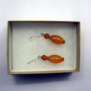 Healing Light Online Psychic Readings and Merchandise Carnelian Bead Style Earrings