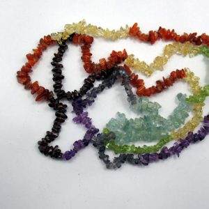 Healing Light Online Psychics New Age Shop Merchandise Chakra Chip Necklace