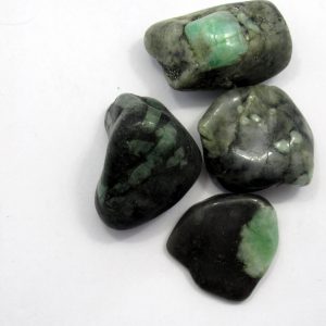 Healing Light Online Psychics New Age Shop Emerald tumblestone