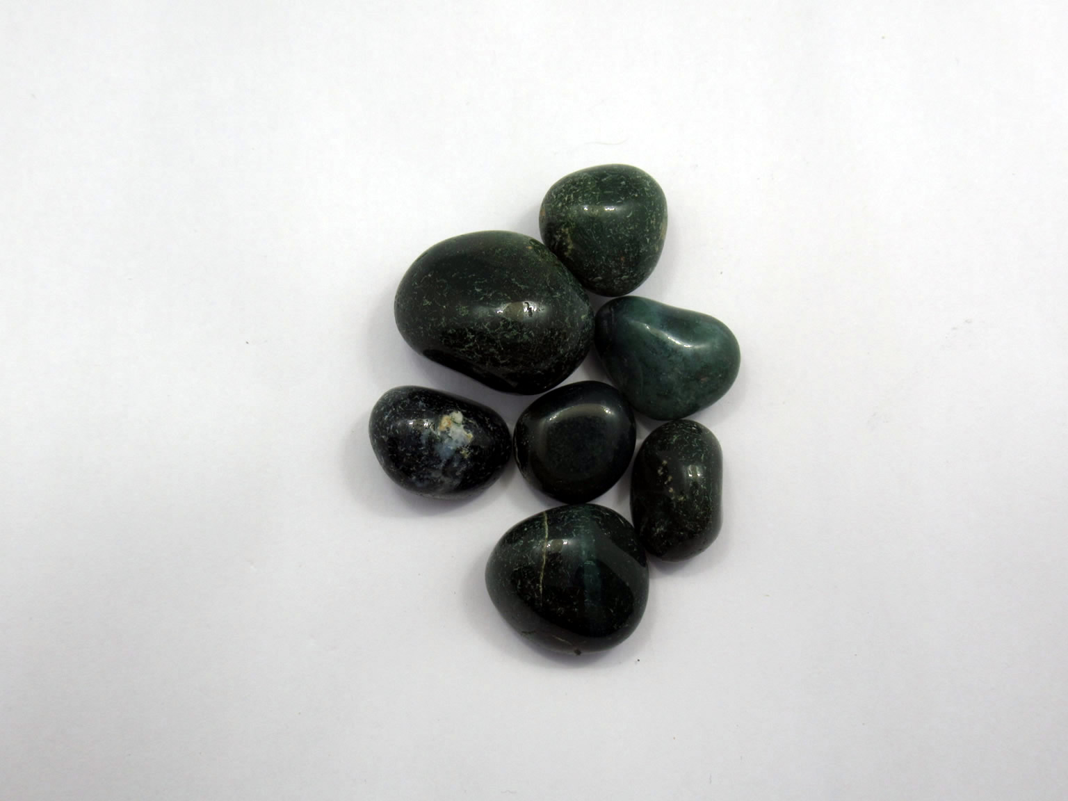 Tumblestone Green Moss Agate - Healing Light