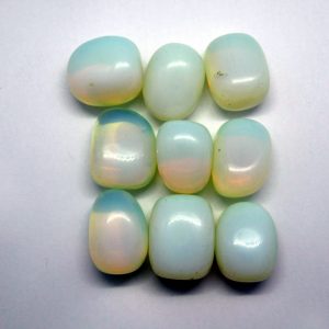 Healing Light Online Psychics New Age Shop Merchandise Opalite Tumblestone