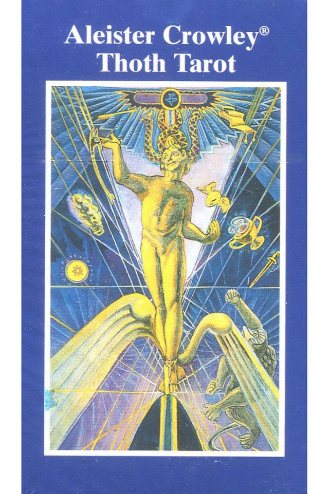 Healing Light Online Psychics and New-Age Shop Tarot Deck Alistair Crowley Pocket Edition Thoth for Sale