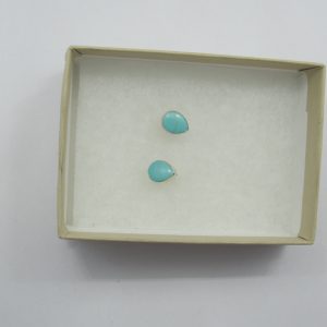 Healing Light Online Psychics New Age Shop Merchandise Turquoise Teardrop Stud Earrings