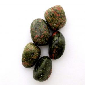 Healing Light Online Psychic Readings and Merchandise Unakite Tumble