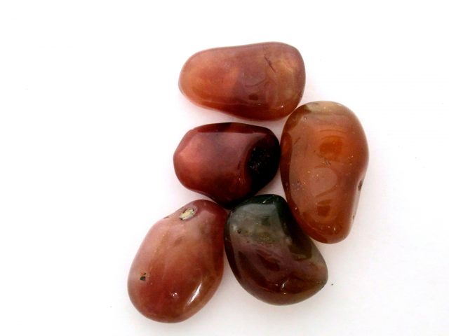 Healing Light Online Psychics New Age Shop Merchandise Carnelian Tumblestone