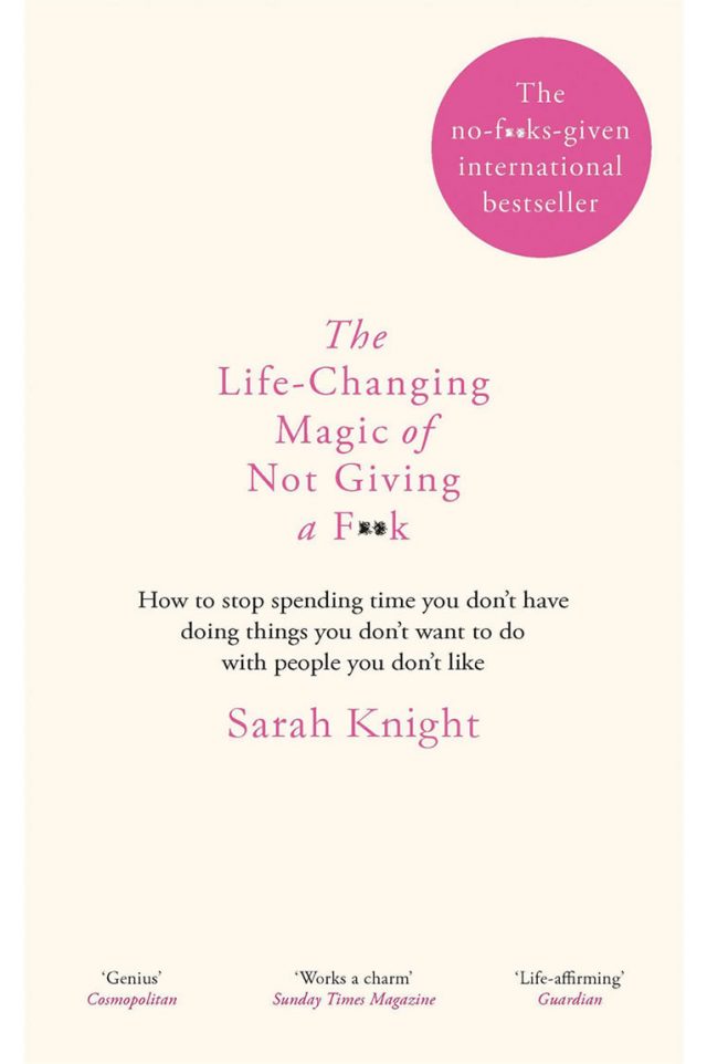 Healing Light Online Psychics Sarah Knight The Life Changing Magic of Not Giving a F**k for sale