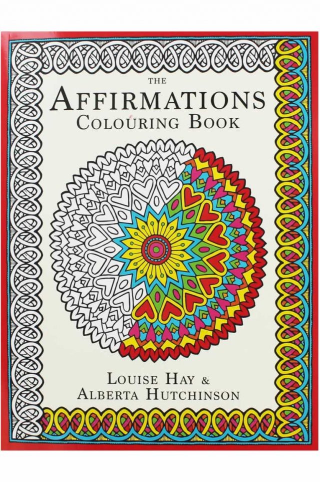 Healing Light Online Psychics The Affirmations Colouring Book by Louise Hay for sale