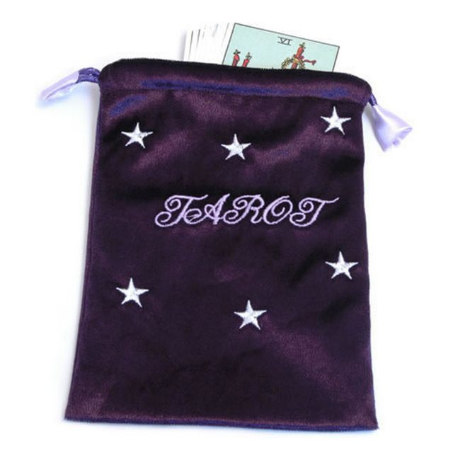 Healing Light Online Psychic Readings and Merchandise Purple Tarot Bag