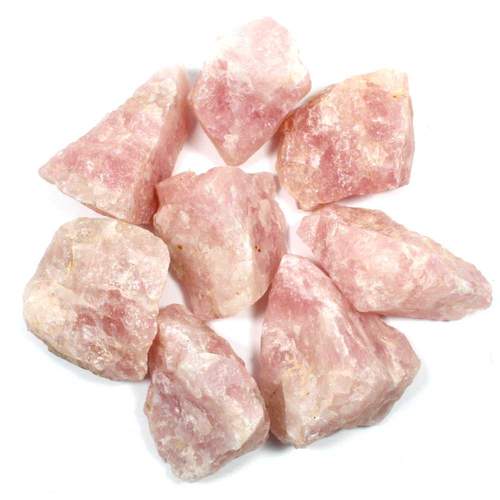 Healing Light Online Psychic Readings and Merchandise Rose Quartz Rough small
