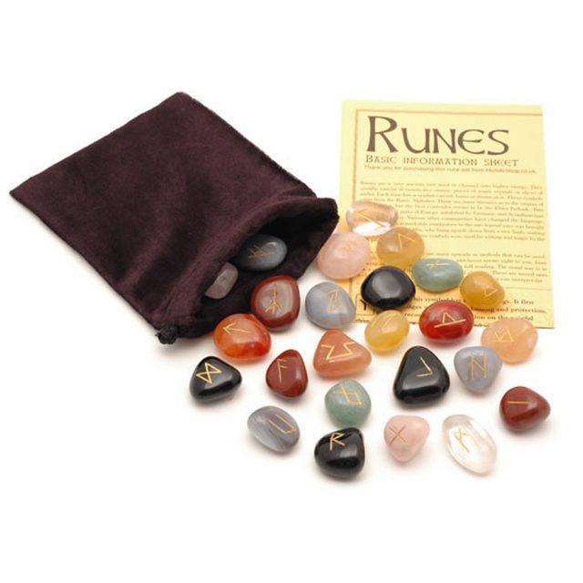 Healing Light Online Psychic Readings and Merchandise Runes Mixed Crystal