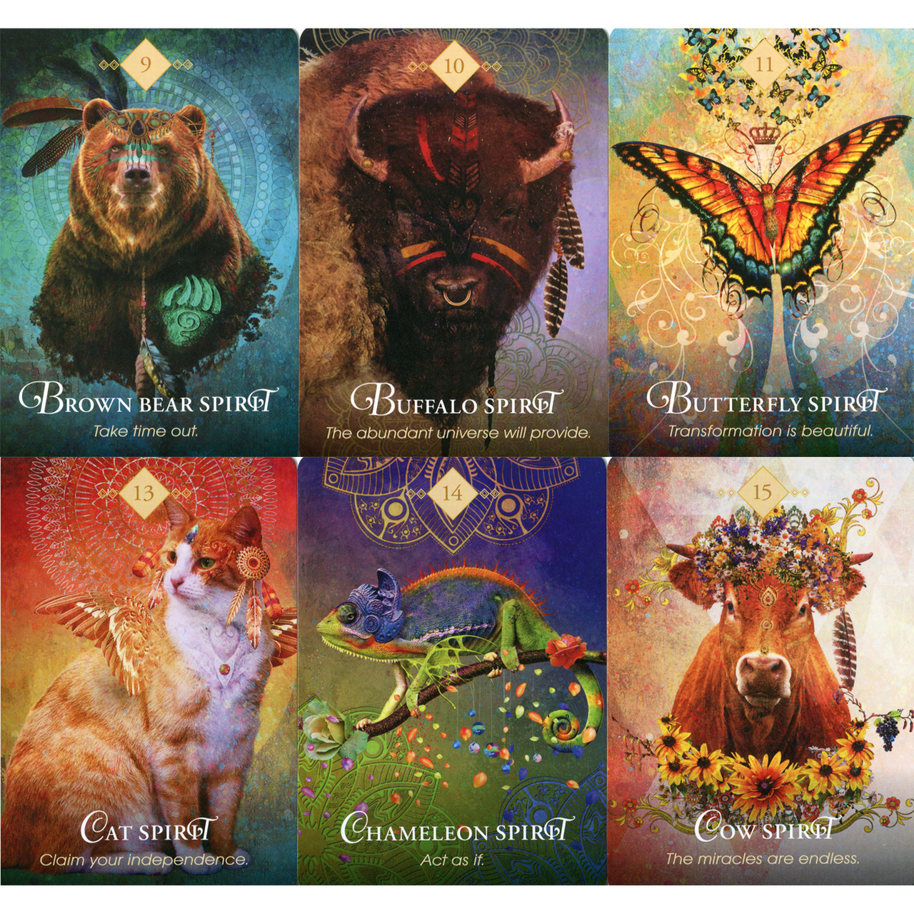 Oracle Cards The Spirit Animal by Colette Baron-Reid - Healing Light