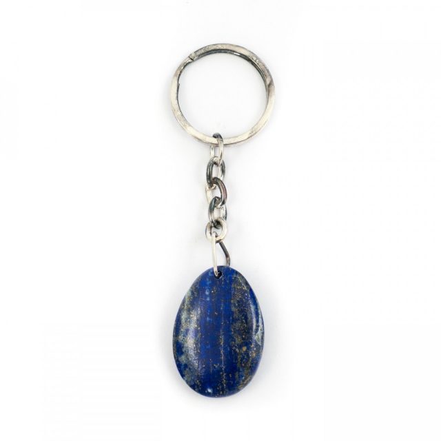 Healing Light Online Psychic Readings and Merchandise Teardrop Lapis Lazuli Keyring