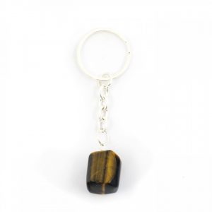 Healing Light Online Psychic Readings and Merchandise Golden Tigers Eye Tumblestone Keyring