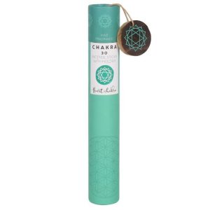 Healing Light Online Psychic Readings and Merchandise Gift Set Heart Chakra Incense Sticks with Mint Scent