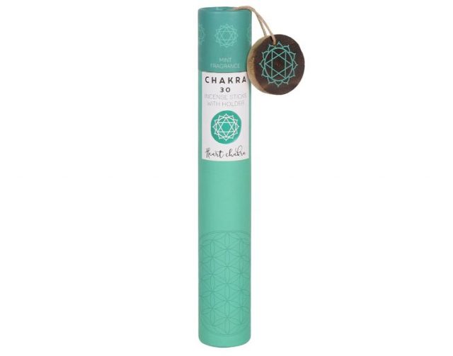 Healing Light Online Psychic Readings and Merchandise Gift Set Heart Chakra Incense Sticks with Mint Scent