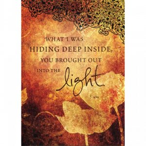 Healing Light Online Psychic Readings and Merchandise Into The Light Blank Greeting Card from Tree Free