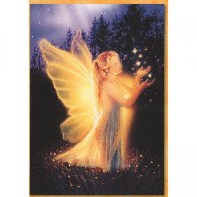 Healing Light Online Psychic Readings and Merchandise Keeper Of The Lost Hearts Blank Greeting Card by Kirk Reinert