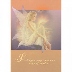 Healing Light Online Psychic Readings and Merchandise Precious Friendship Greeting Card by Tree Free