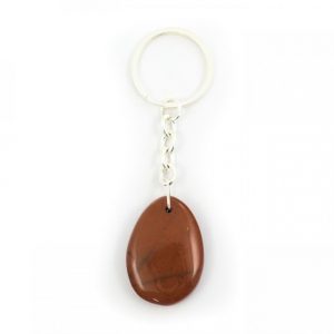 Healing Light Online Psychic Readings and Merchandise Teardrop Red Jasper Keyring