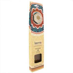 Healing Light Online Psychic Readings and Merchandise Gift Set Sandalwood incense sticks by Karma Scents