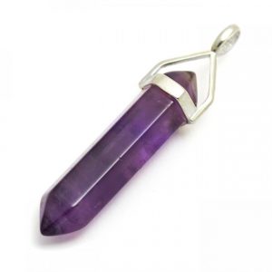 Healing Light Online Psychic Readings and Merchandise Amethyst Point Pendant