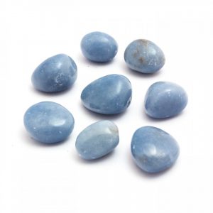 Healing Light Online Psychic Readings and Merchandise Angelite Tumblestone